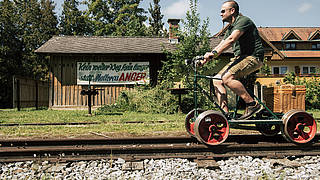 Train Station Experience: Discover the Waggon Hotel and Bicycle Draisine