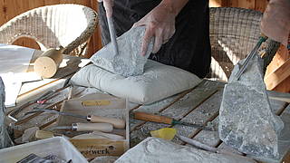 Soapstone sculpture workshop